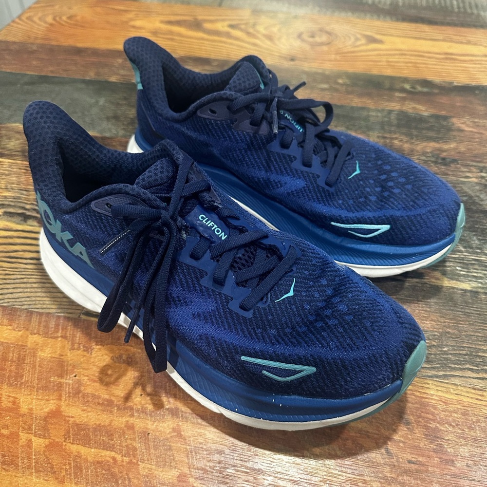 Hoka Clifton Running Navy
